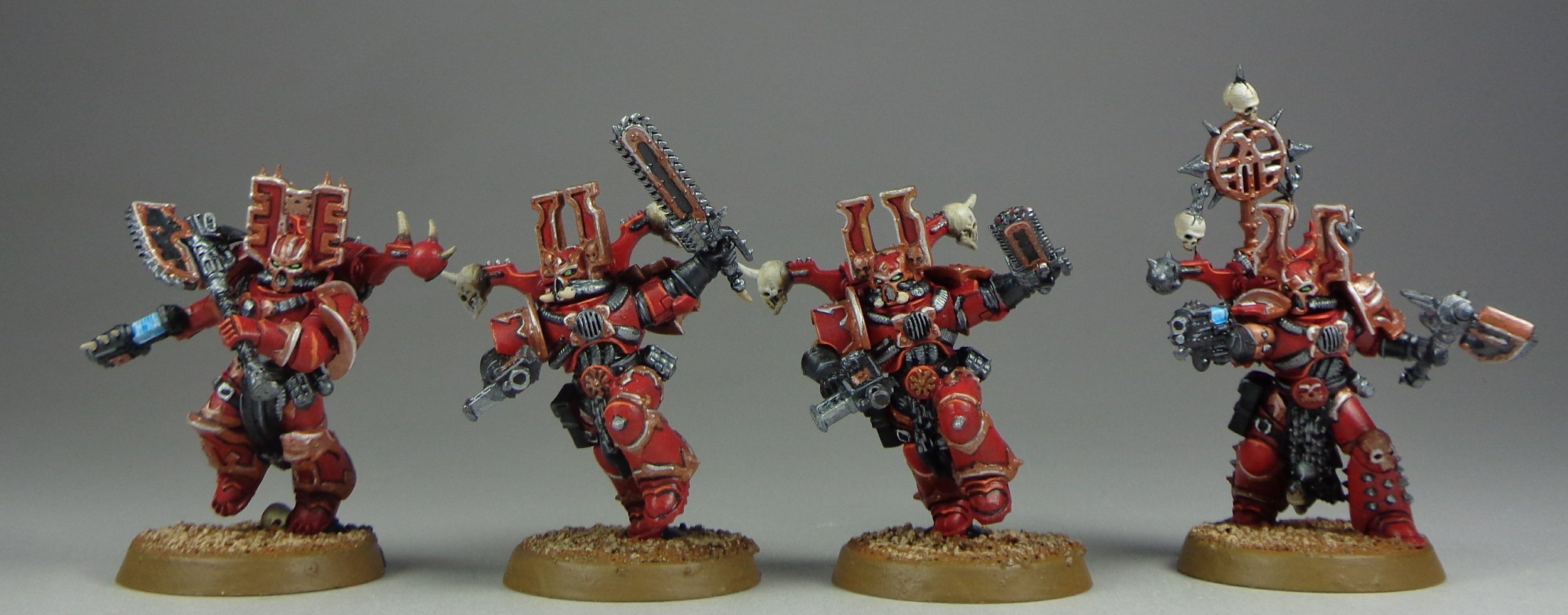 Types Of Chaos Space Marines We've Painted Over The Years